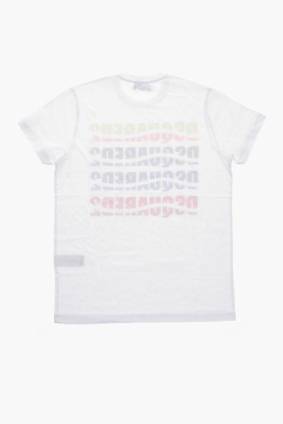  [키즈] 디스퀘어드2 티셔츠 DQ2104 D004G DQ100 White - DSQUARED2