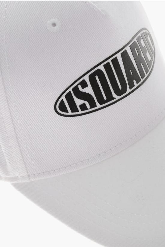  [키즈] 디스퀘어드2 모자 DQ2116 D00YT DQ100 Black White - DSQUARED2