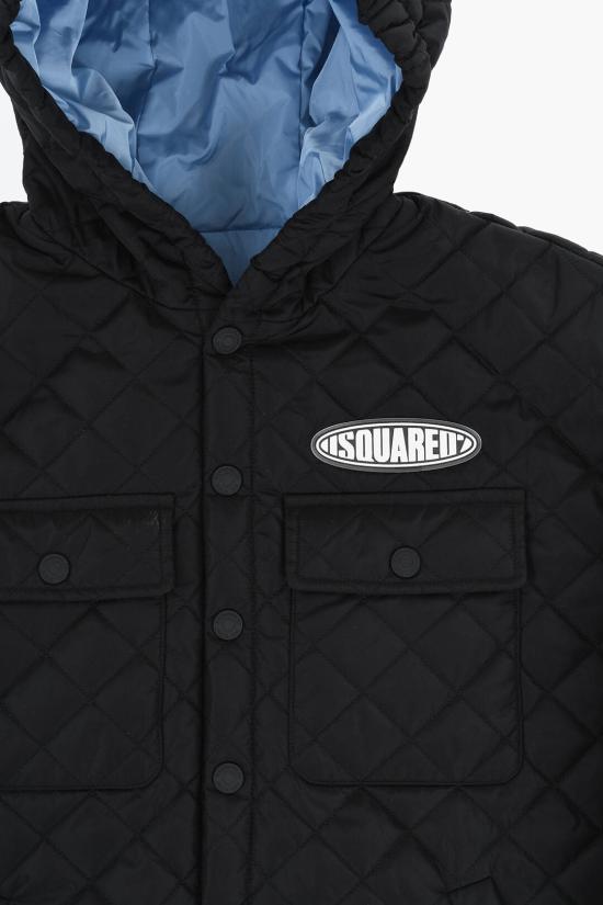  [키즈] 디스퀘어드2 캐주얼 자켓 DQ2121 D00BN DQ900 Black - DSQUARED2