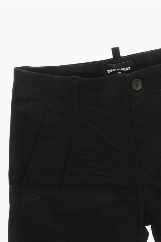  [키즈] 디스퀘어드2 쇼츠/버뮤다 DQ2131 D0093 DQ900 Black - DSQUARED2