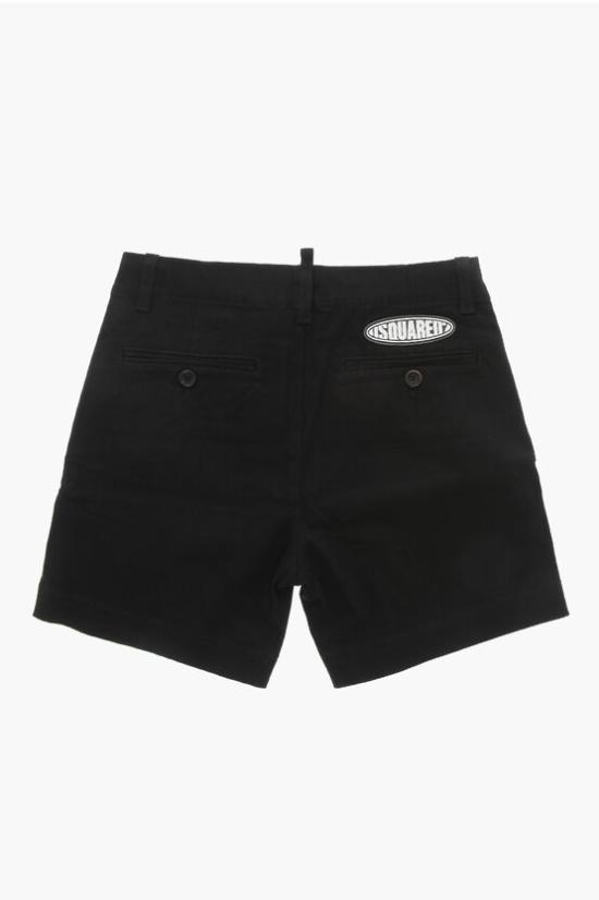  [키즈] 디스퀘어드2 쇼츠/버뮤다 DQ2131 D0093 DQ900 Black - DSQUARED2