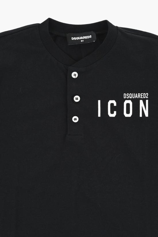  [키즈] 디스퀘어드2 라운지 웨어 DQ2075 D008J DQ900 Black - DSQUARED2