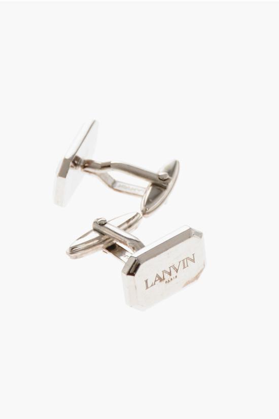  랑방 커프스 링크/타이 홀더 9845 3 0 Silver - LANVIN