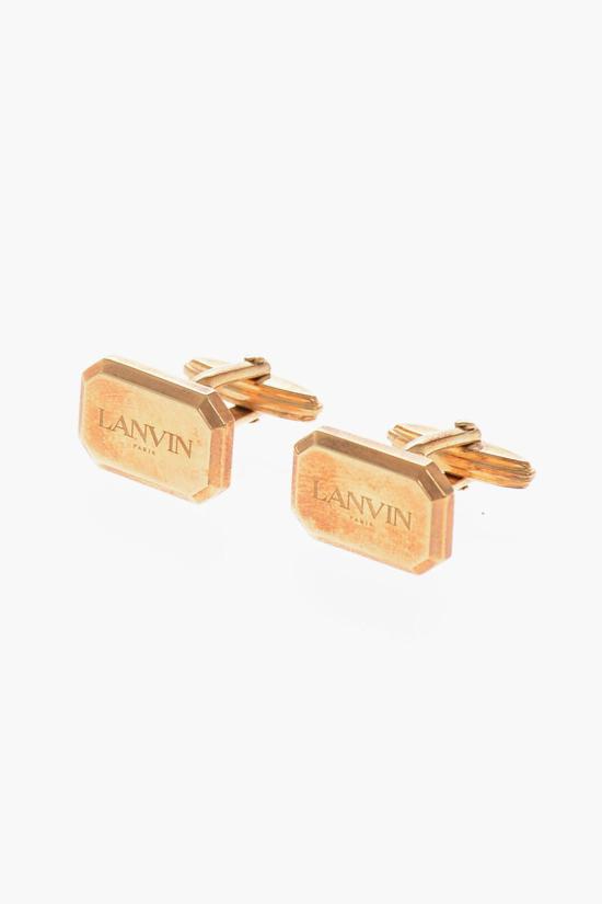  랑방 커프스 링크/타이 홀더 9845 9 0 Gold