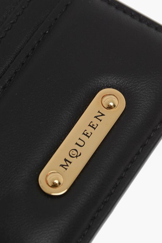  알렉산더 맥퀸 명함지갑 805498 1AAWG 1000 Black - ALEXANDER MCQUEEN