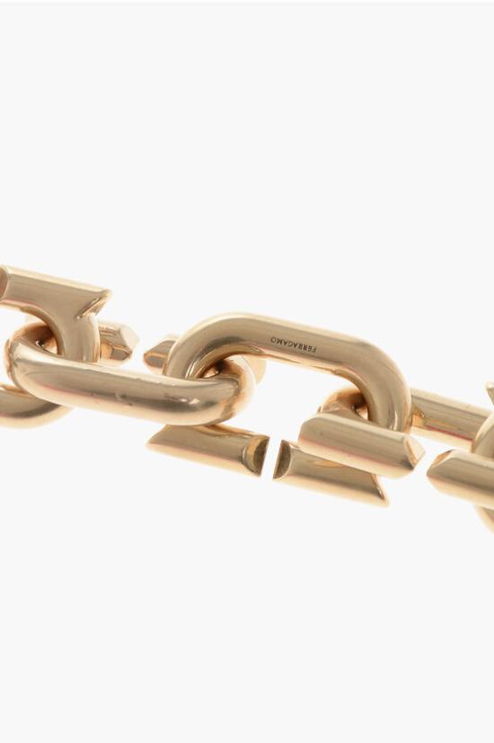  살바토레 페라가모 팔찌 760634 BR MAXICHAIN 764954 ORO MATT Gold - SALVATORE FERRAGAMO