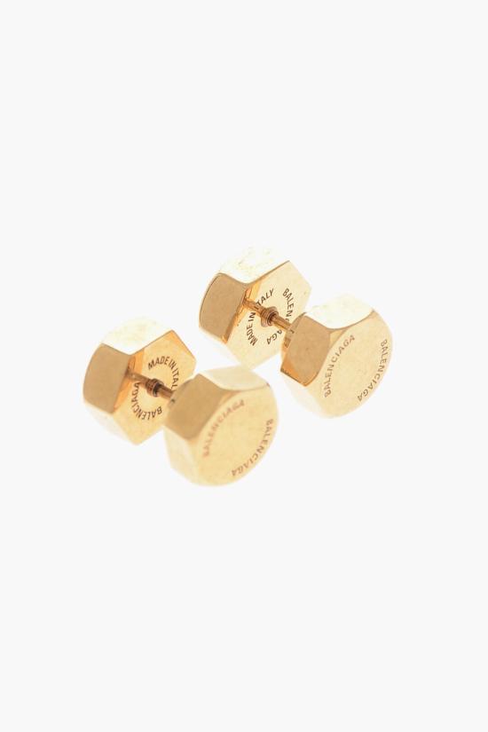  발렌시아가 이어링 770138 TZ99J 0604 Gold - BALENCIAGA