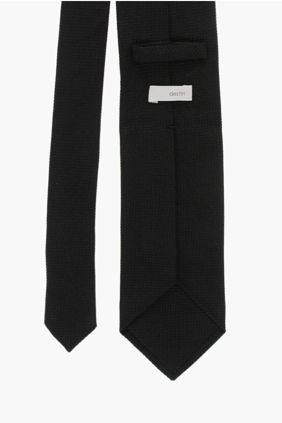  데스틴 넥타이 TYE BLACK JACQUARD Black - DESTIN