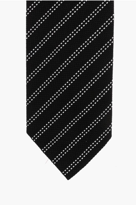  데스틴 넥타이 TYE BLACK STRIPES Black - DESTIN