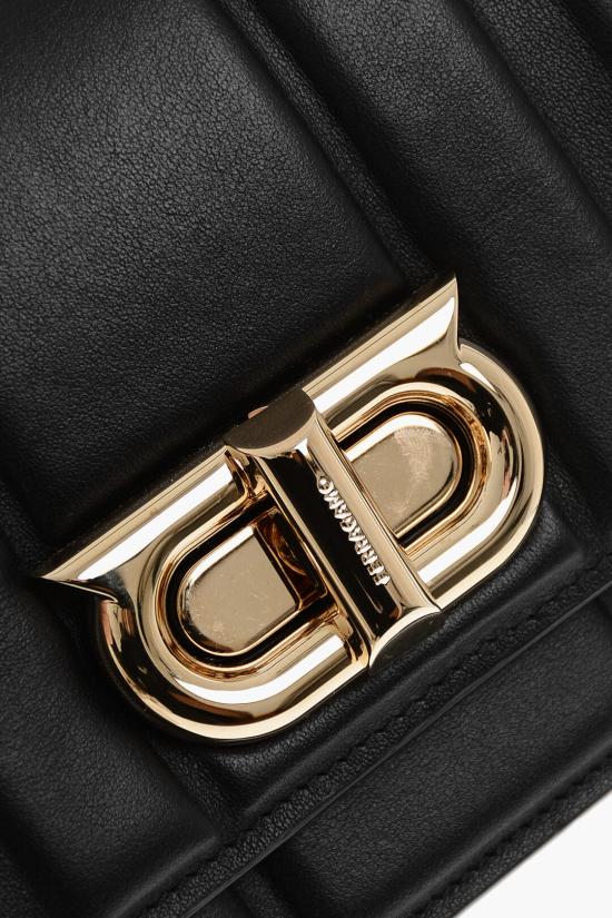  살바토레 페라가모 크로스백 0765517LE NR Black - SALVATORE FERRAGAMO