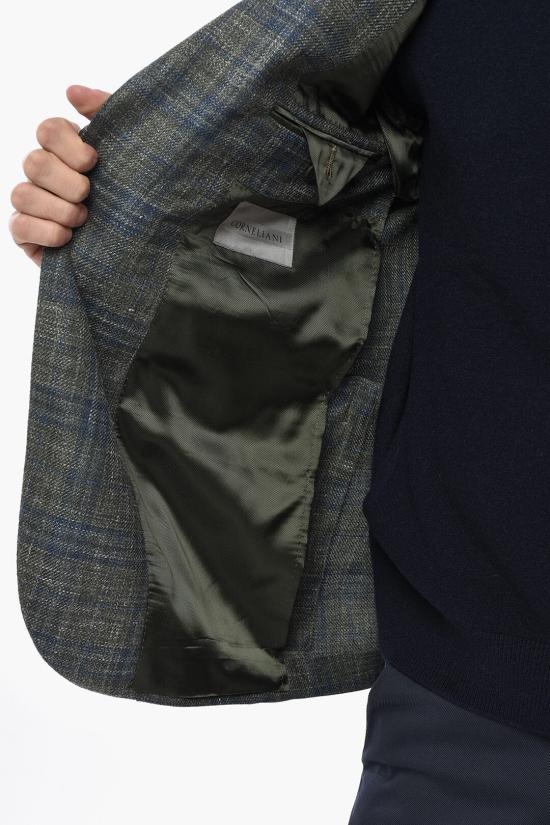  꼬르넬리아니 수트 자켓 89XY69 2116229 051 Green - CORNELIANI