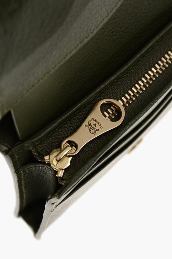  일비종떼 지갑 SSW014PV0001 GR377B Green - IL BISONTE