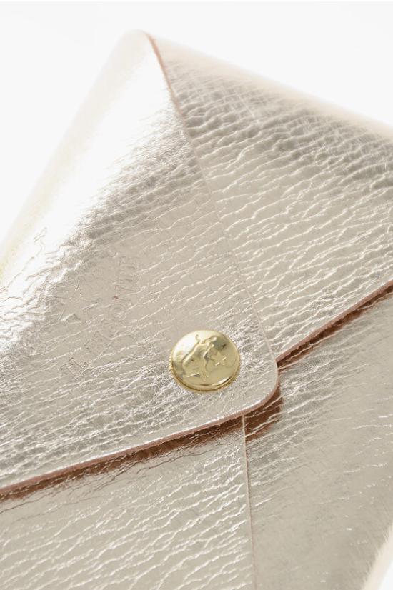  일비종떼 명함지갑 SCC031PG0012 PL101B Gold - IL BISONTE