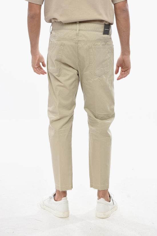  디스퀘어드2 스트레이트 팬츠 S74LB1679 S41794 800 Beige - DSQUARED2