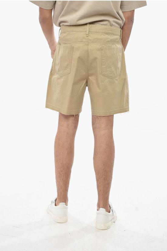  디스퀘어드2 숏팬츠 S74MU0886 S41794 111 Beige - DSQUARED2