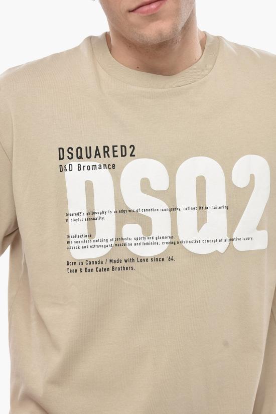  디스퀘어드2 반팔 티셔츠 S74GD1412 D20033 800 Beige - DSQUARED2