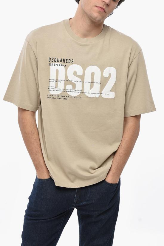  디스퀘어드2 반팔 티셔츠 S74GD1412 D20033 800 Beige