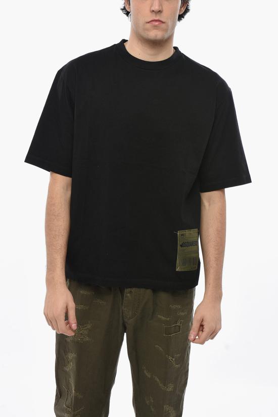  디스퀘어드2 반팔 티셔츠 S74GD1406 S23009 900 Black