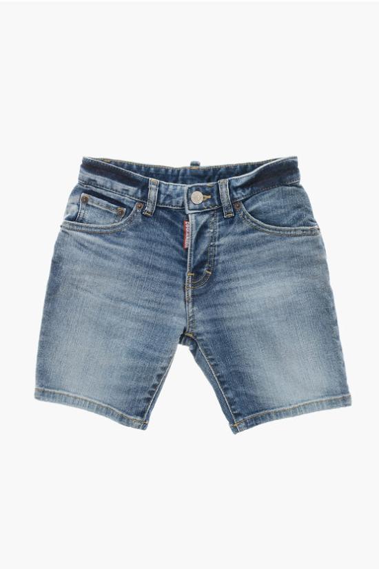  [키즈] 디스퀘어드2 쇼츠/버뮤다 DQ1477 D0A6M DQ01 Blue