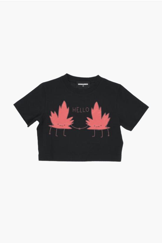  [키즈] 디스퀘어드2 티셔츠 DQ1572 D00MM DQ900 Black