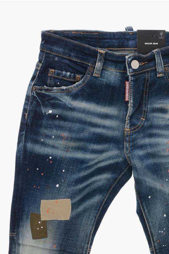  [키즈] 디스퀘어드2 진 DQ0500 D0A5T DQ01 Blue - DSQUARED2