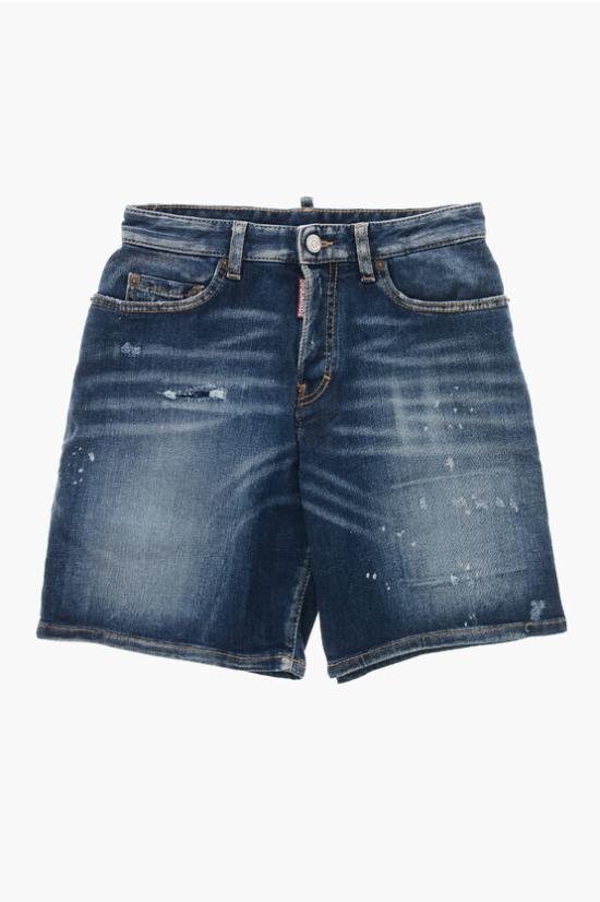  [키즈] 디스퀘어드2 쇼츠/버뮤다 DQ0782 D0A6L DQ01 Blue