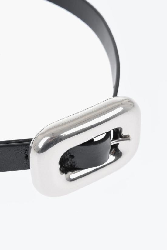  보테가베네타 레귤러 벨트 734271V2ES3 8803 Black - BOTTEGA VENETA