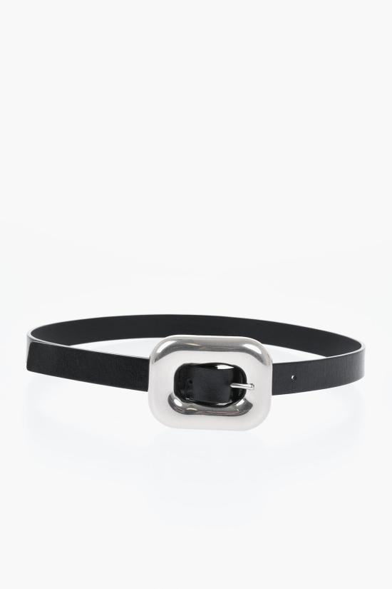  보테가베네타 레귤러 벨트 734271V2ES3 8803 Black - BOTTEGA VENETA