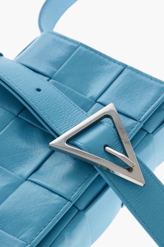  보테가베네타 스몰 레더 카세트백 717587VCQ71 4617 Blue - BOTTEGA VENETA