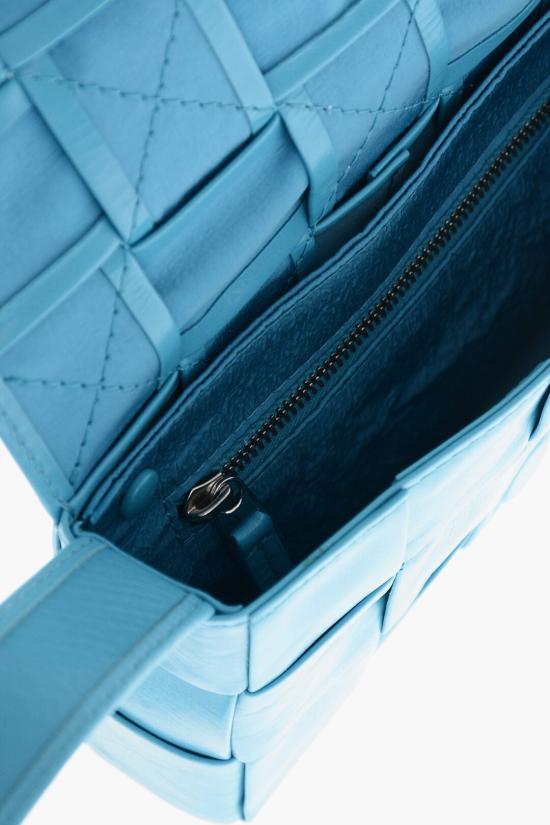  보테가베네타 스몰 레더 카세트백 717587VCQ71 4617 Blue - BOTTEGA VENETA