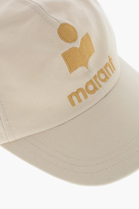  이자벨마랑 TYRON 타이론 로고 볼캡 CQ001XFBA3C05A ECOE Beige - ISABEL MARANT