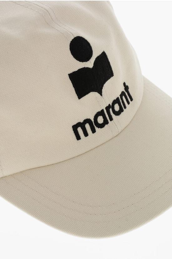  이자벨마랑 TYRON 타이론 로고 볼캡  CQ001XFBA3C05A ECBK Beige - ISABEL MARANT