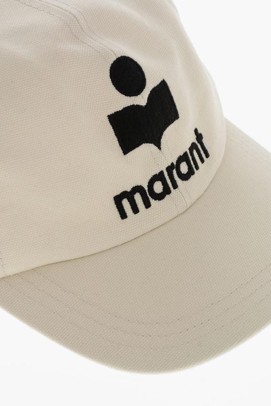  이자벨마랑 TYRON 타이론 로고 볼캡 CQ001XFBA3C05A ECBK Beige - ISABEL MARANT