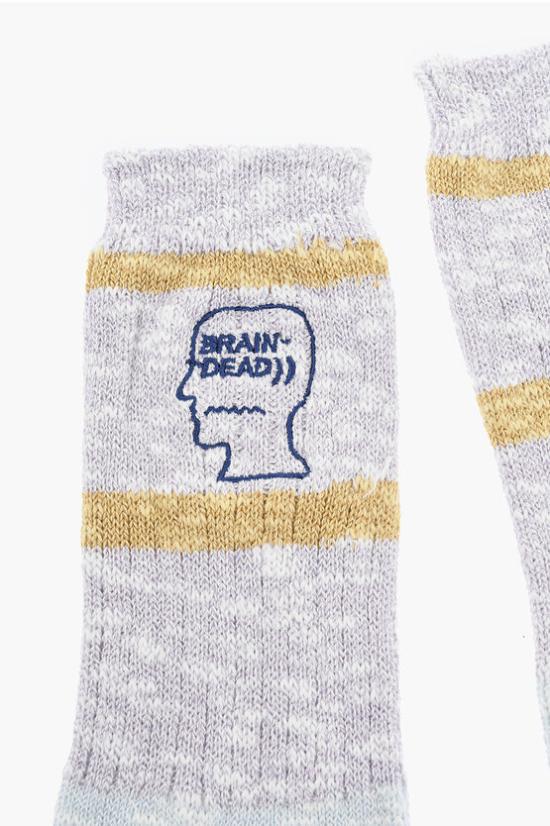 브레인데드 양말 A16003800BLLT BLUE Multicolor - BRAIN DEAD