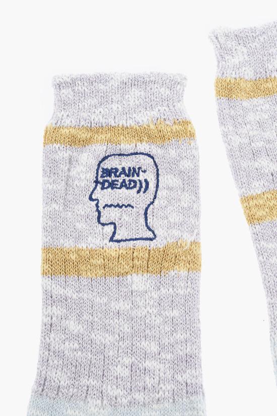  브레인데드 양말 A16003800BLLT BLUE Multicolor - BRAIN DEAD