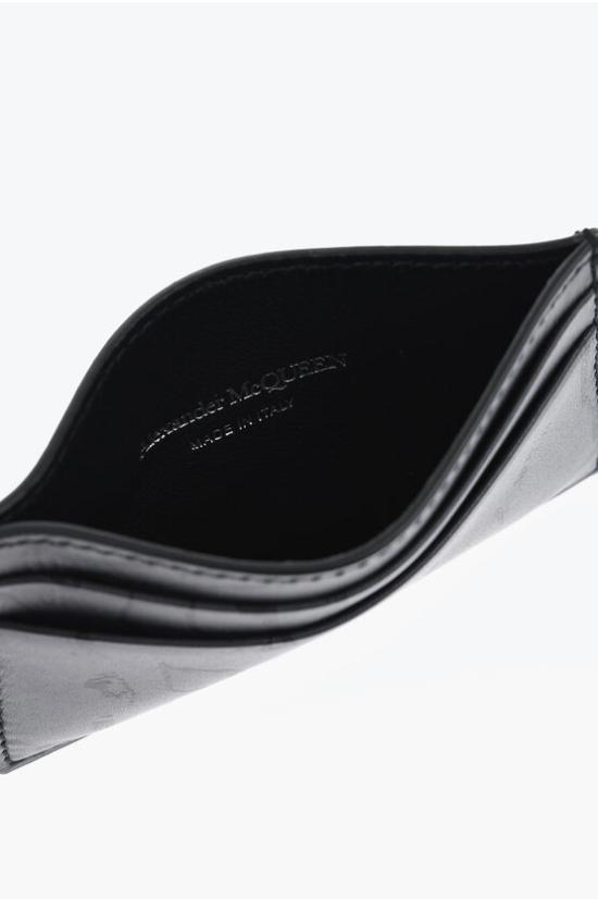  알렉산더 맥퀸 명함지갑 7362301AAQ41000 Gray - ALEXANDER MCQUEEN