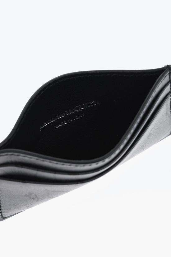  알렉산더 맥퀸 명함지갑 7362301AAQ41000 Gray - ALEXANDER MCQUEEN