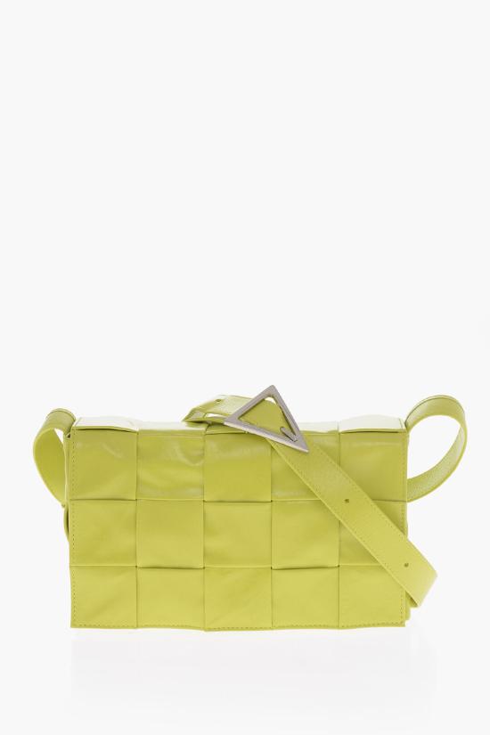  보테가베네타 레더 카세트백 667298VCQ717301 Yellow