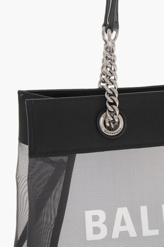  발렌시아가 듀티 프리 미디움 토트백 7416022AADB1090 Black - BALENCIAGA