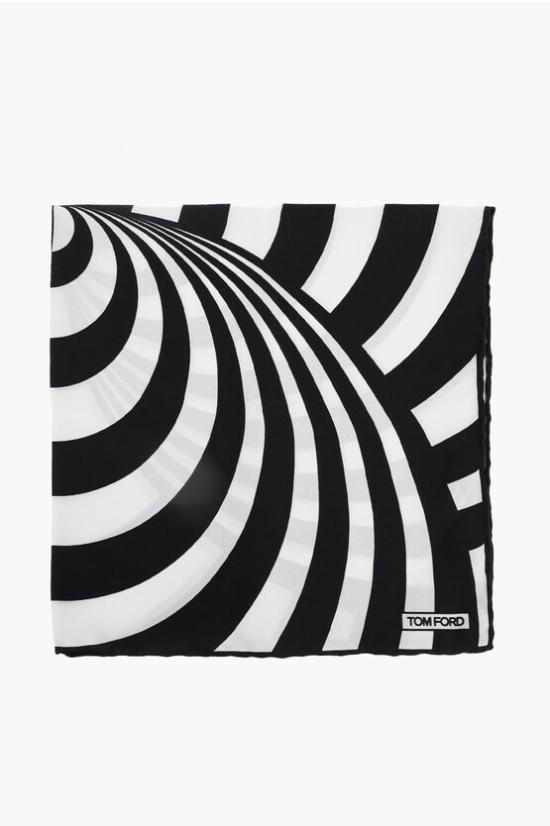  톰포드 머플러/스카프 TFC35TF312A Black White