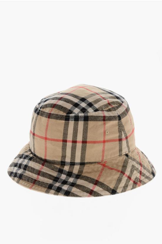  버버리 버킷햇 8075657 A7026 Brown - BURBERRY
