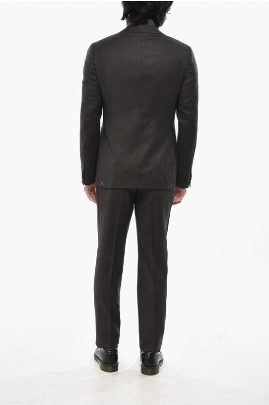  꼬르넬리아니 수트 세트 267Z63 2668404 031 Brown - CORNELIANI