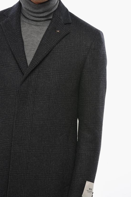  꼬르넬리아니 코트 261A17 2662319 013 Anthracite - CORNELIANI