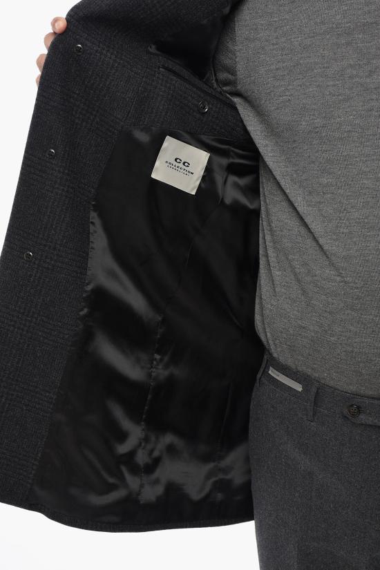  꼬르넬리아니 코트 261A17 2662319 013 Anthracite - CORNELIANI