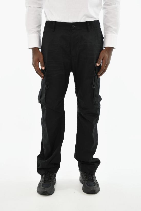  디스퀘어드2 카고 팬츠 S79KA0048 S39021 900 Black