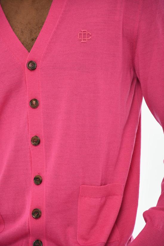  디스퀘어드2 가디건 S74HA1369 S18310 245 Pink - DSQUARED2