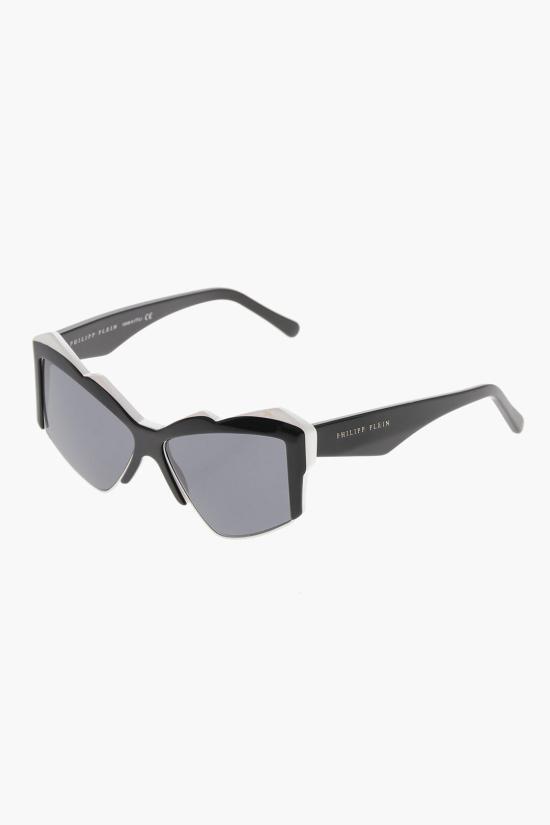  필립 플레인 선글라스 000 WES0091 PTE003N 0201 Black White - PHILIPP PLEIN