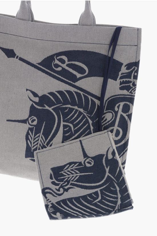  버버리 토트백 8080749 B7323 KNIGHT Gray - BURBERRY