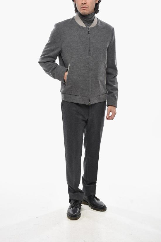  꼬르넬리아니 봄버 자켓 94L566 9418807 016 Gray - CORNELIANI