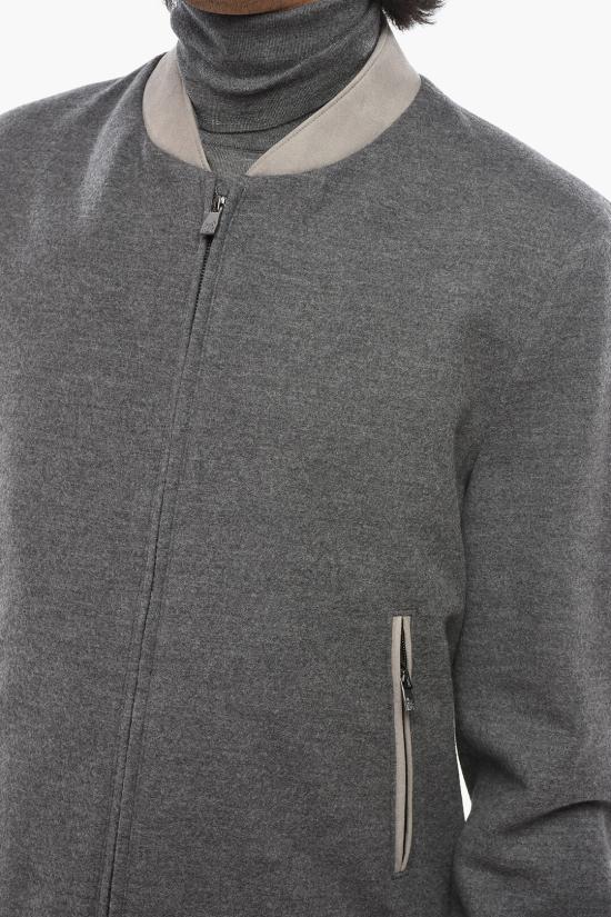  꼬르넬리아니 봄버 자켓 94L566 9418807 016 Gray - CORNELIANI